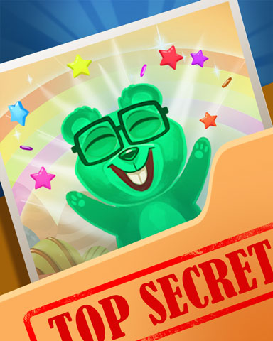 Happy Squirrel Top Secret Badge