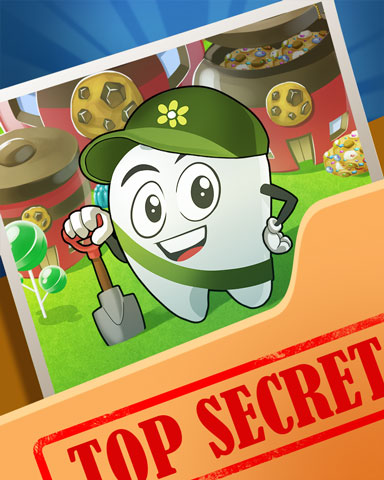 Toothy's Secret Blueprints Badge