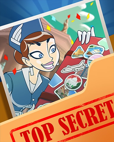 Fascinating Suitcase Top Secret Badge