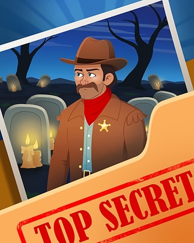 Cowboy Tex Top Secret Badge