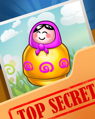 Yellow Sunshine Super Secret Badge