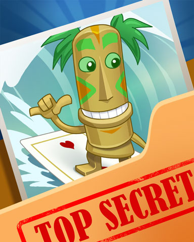 Tiki's Vacation Photos Super Secret Badge