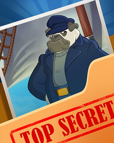 Tis Boss Top Secret Badge