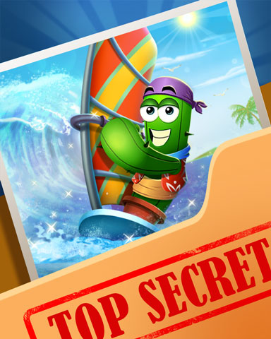 Spike in the Wind Super Secret Badge