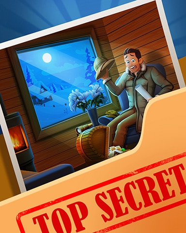 Treasure Is Here Top Secret Badge