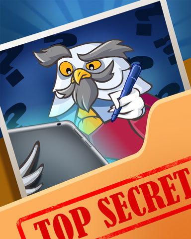 Featherworth's Finest Finds Super Secret Badge