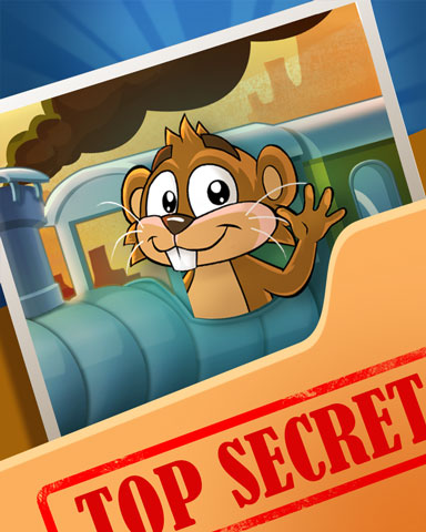 Nestor on Track Super Secret Badge