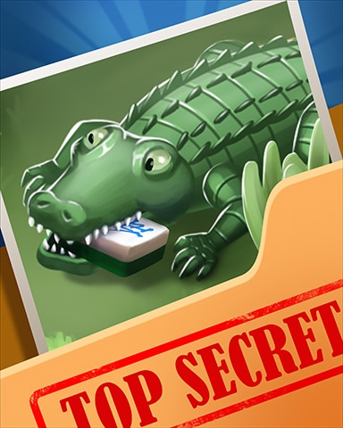 Crocodile Top Secrete Badge