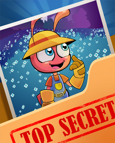 Cheery Antony Top Secret Badge