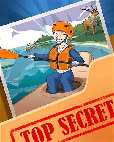 Pam's Kayak Top Secret Badge