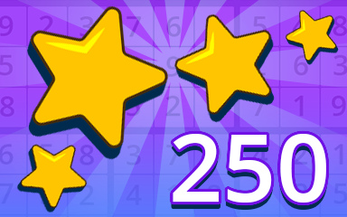 Pogo Daily Sudoku Stars 250 Badge