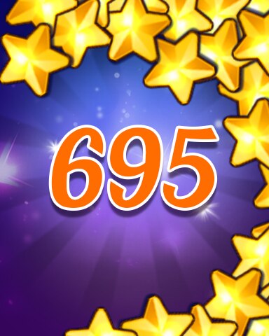 Stars 695 Badge - Jewel Academy