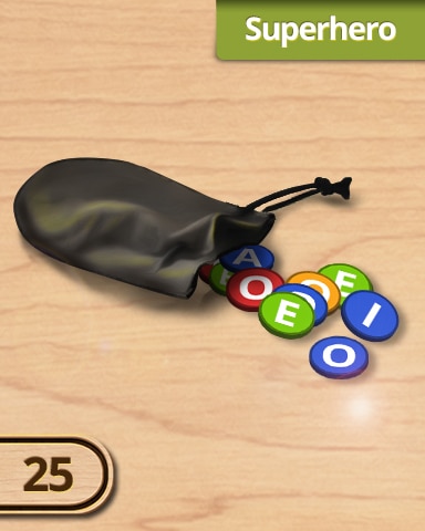A Way With Words Superhero Challenge 25 Badge