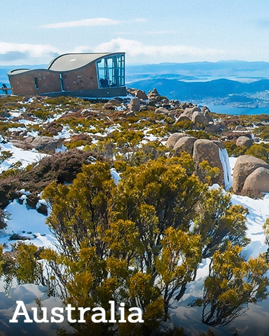 Australia Badge - Winter Wonderland