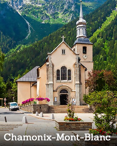 Chamonix-Mont-Blanc Badge - Winter Wonderland