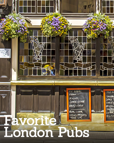 Royal Wedding: One Year Later Favorite London Pubs Badge