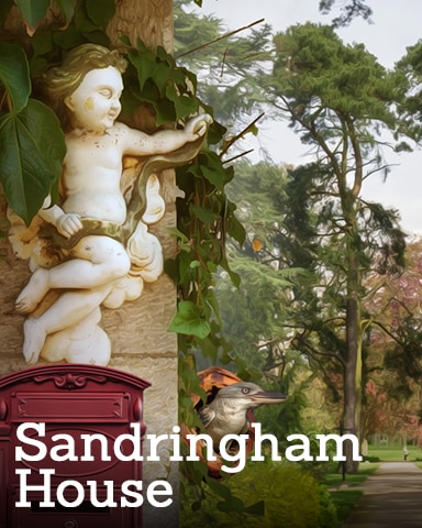 Royal Wedding: One Year Later Sandringham House Badge