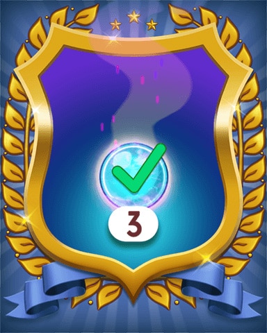 Merge Academy Complete 3 Tasks Badge