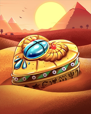 Travel Heart Badge - Pogo Slots