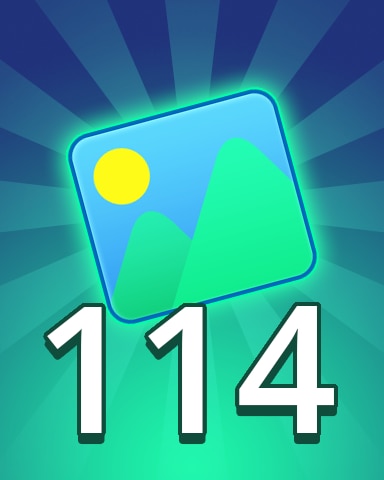 Pogo Daily Sudoku Theme 114 Badge
