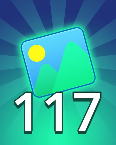Pogo Daily Sudoku Theme 117 Badge