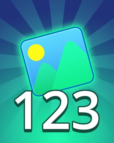 Pogo Daily Sudoku Theme 123 Badge