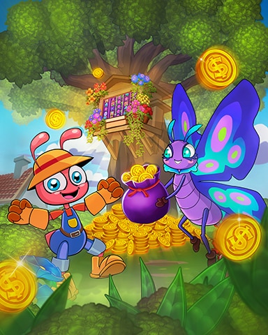 Pogo Slots Tree House Haul Badge