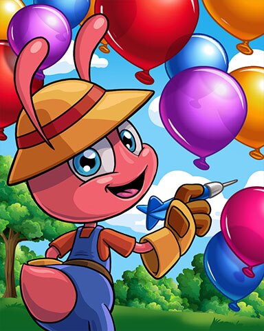 Pogo Slots Lucky Dart Popper Badge