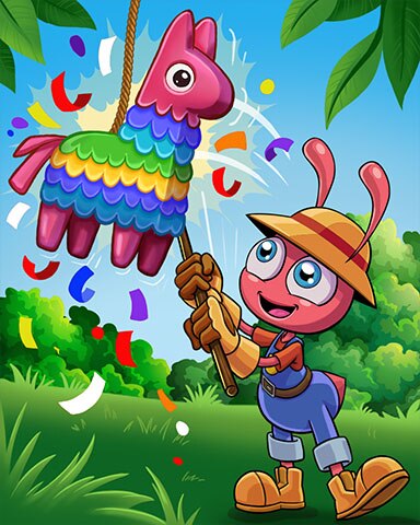 Pogo Slots Joyful Piñata Burst Badge