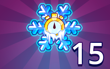 Pogo Daily Sudoku Time Freeze 15 Badge