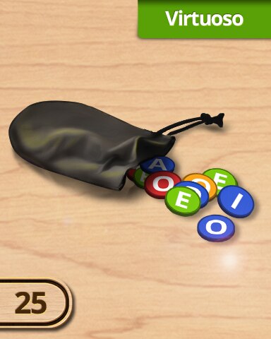 A Way With Words Virtuoso Challenge 25 Badge