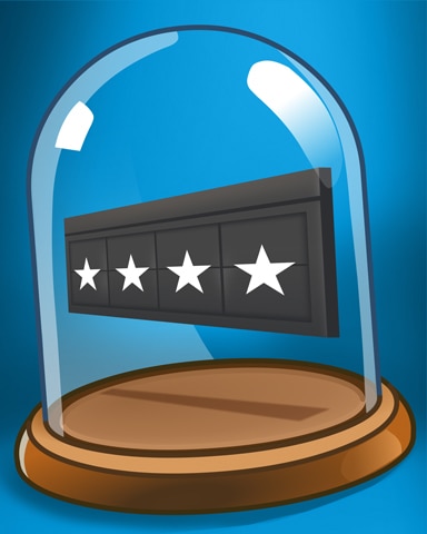 Anagrams 4-Star General Badge