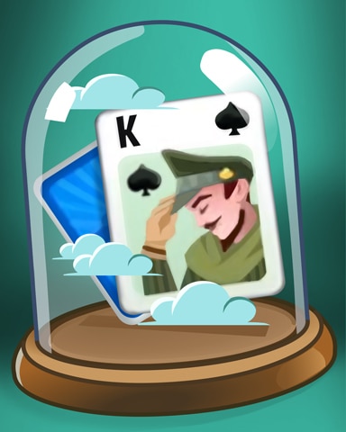 King Card Badge - Aces Up! HD