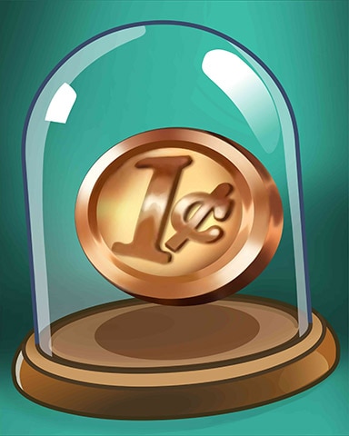 Aces Up! HD One Cent Badge