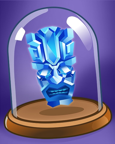 Bejeweled Stars Crystal Tiki Badge