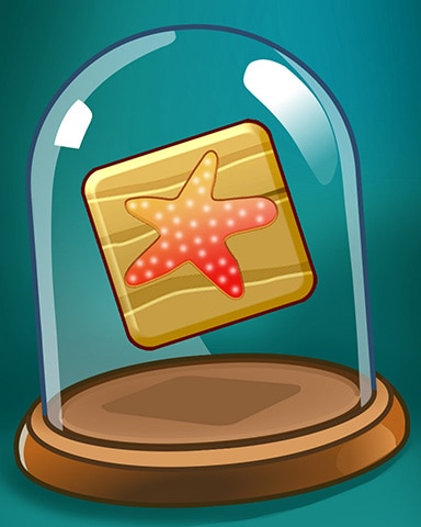 Cove Starfish Badge - Crossword Cove HD