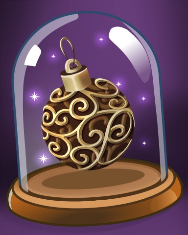 Claire Hart: Secret in the Shadows Holiday Ornament Badge