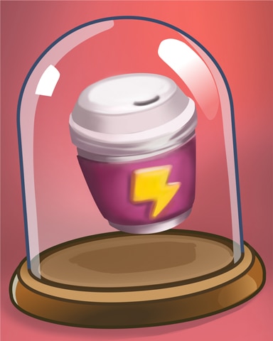 Pogo Card Scramble: Viola's Diner Coffee Cup Badge
