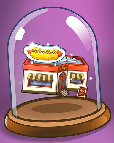 Hot Dog Shop Badge - Dice City Roller HD