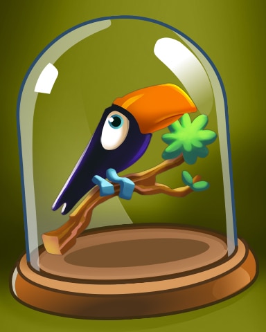 Jungle Gin HD Baby Toucan Badge