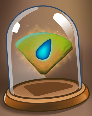 Pogo Mahjong Garden HD Rain Drop Rune Badge