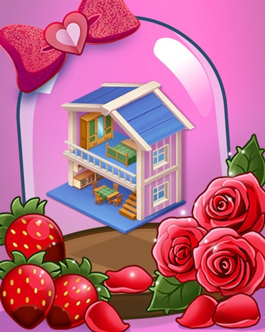 Valentines Doll House Badge - Matching Moments