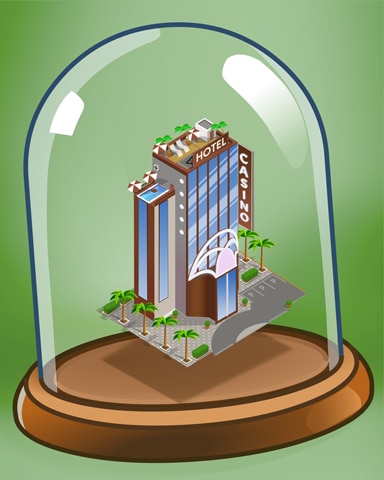 MONOPOLY Sudoku Casina Resort Badge