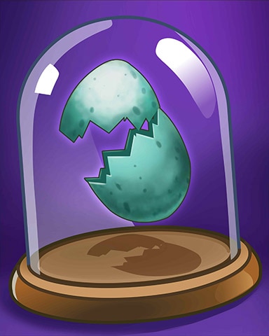 Cracked Egg Badge - Mahjong Sanctuary