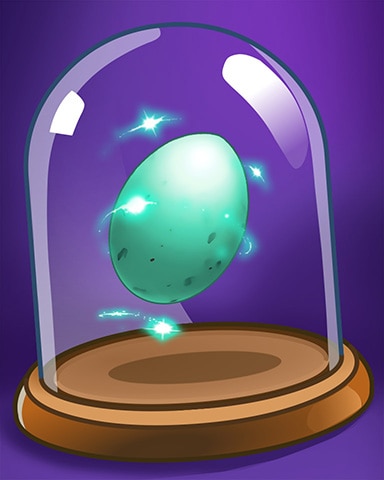 Robin Egg Badge - Mahjong Sanctuary