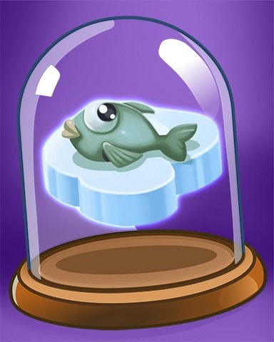 Mahjong Sanctuary Frozen Fish Badge