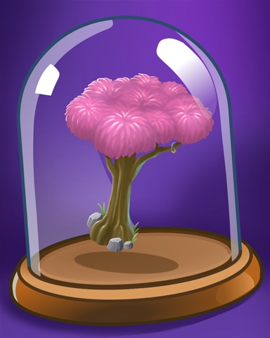 Pink Panda Tree Badge - Mahjong Sanctuary