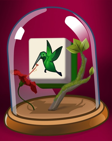 Humming Bird Badge - Mahjong Safari HD