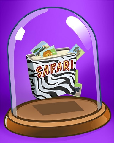 Pogo Poppit! Bingo Safari Scrapbook Badge