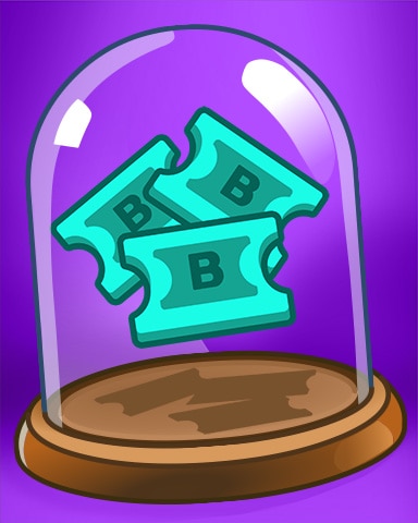 Poppit! Bingo Movie Tickets Badge